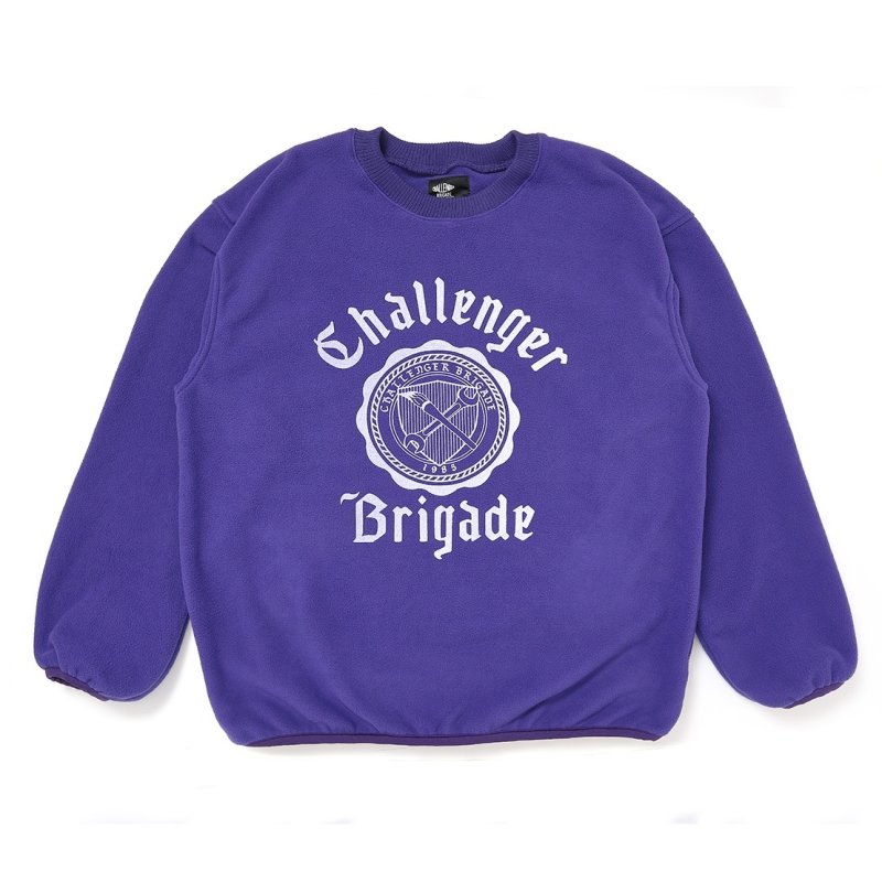 【非売品】修造チャレンジ トレーナー CHALLENGER COLLEGE C/N FLEECE CLG-SW 025-007 公式通販