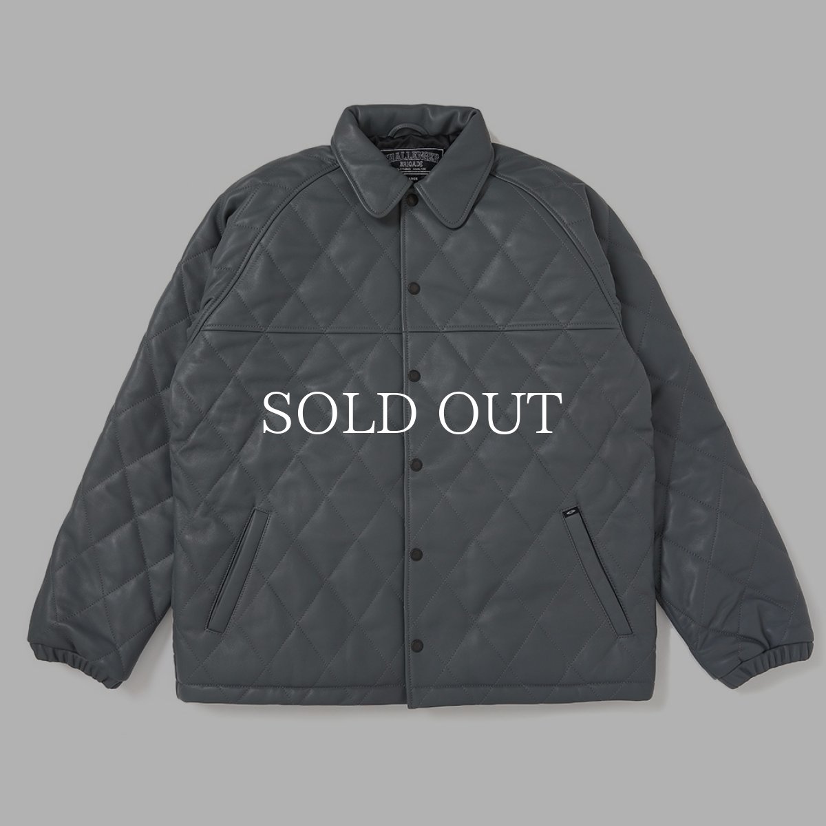 画像9: CHALLENGER  QUILTING LEATHER JACKET (9)