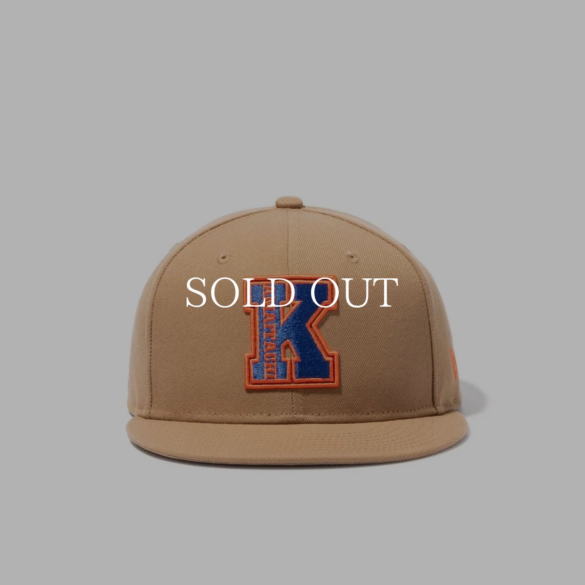 画像2: NEW ERA  9FIFTY KAMAITACHI かまいたち カレッジロゴ カーキ (2)