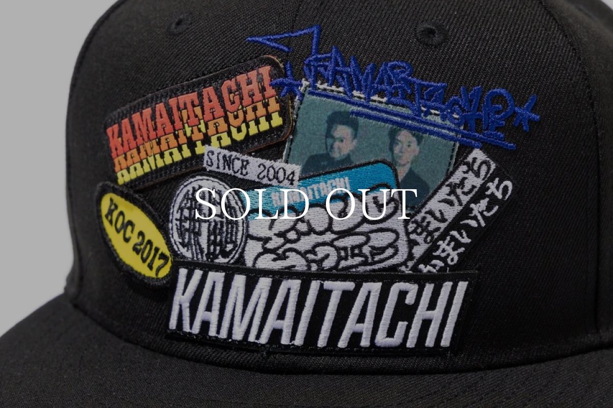 画像7: NEW ERA  9FIFTY KAMAITACHI かまいたち ステッカー ブラック (7)