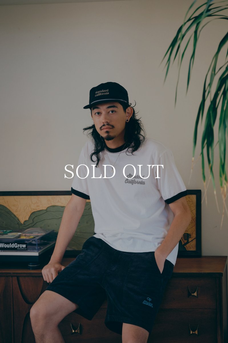 画像13: STANDARD CALIFORNIA  SD US Cotton Script Logo Ringer T (13)