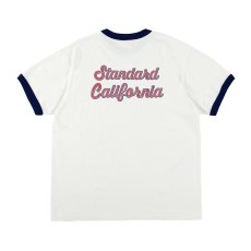 画像4: STANDARD CALIFORNIA  SD US Cotton Script Logo Ringer T (4)