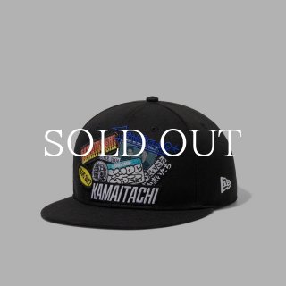 9FIFTY KAMAITACHI かまいたち ステッカーブラック 9FIFTY KAMAITACHI かまいたち ステッカー ブラック
