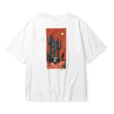 画像1: CALEE  × MIHO MURAKAMI DROP SHOULDER PRINT TEE (1)