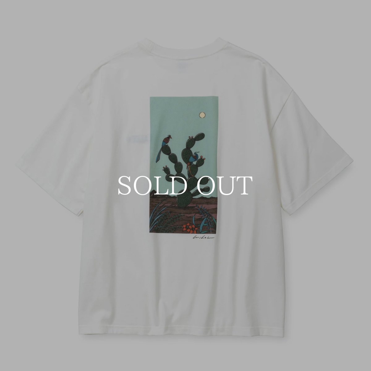 画像3: CALEE  × MIHO MURAKAMI DROP SHOULDER PRINT TEE (3)