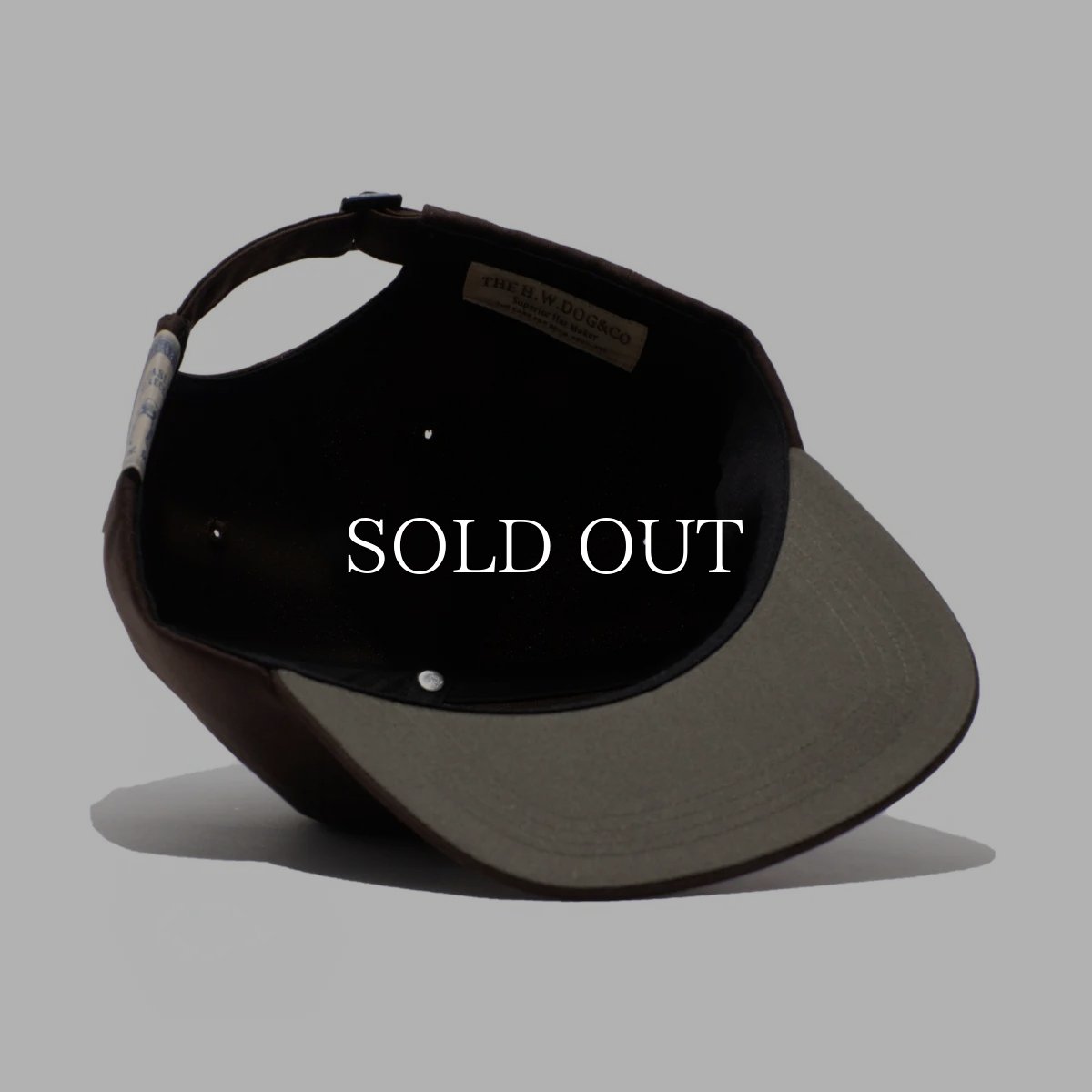 画像7: THE H.W.DOG&CO.  SQUARE BRIM CAP (7)