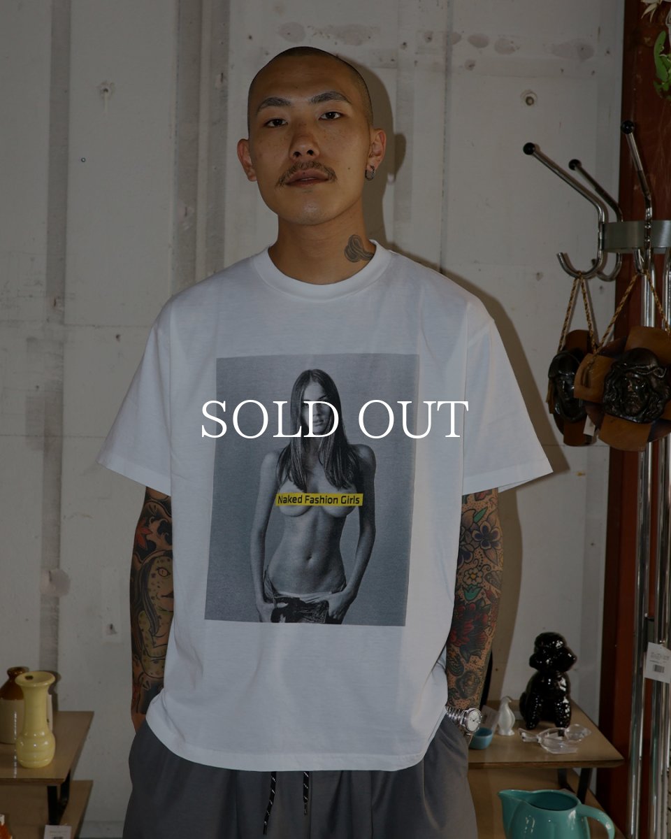 画像15: MINEDENIM  MIKE DOWSON “Naked Fashion Girls”×Stie-lo "Naked Girl" Crewneck T-SH (15)