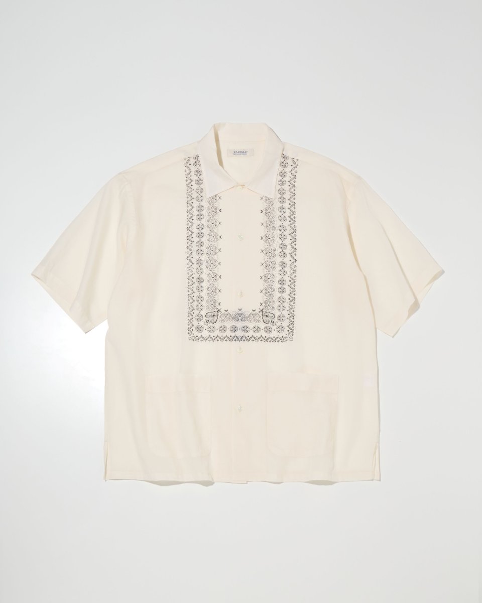 画像7: RADIALL  NATIVE LEI - OPEN COLLARED SHIRT S/S (7)