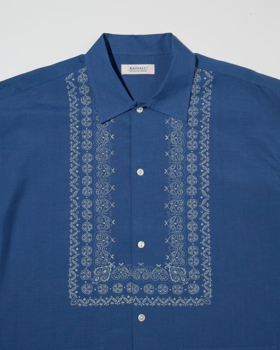 画像5: RADIALL  NATIVE LEI - OPEN COLLARED SHIRT S/S (5)