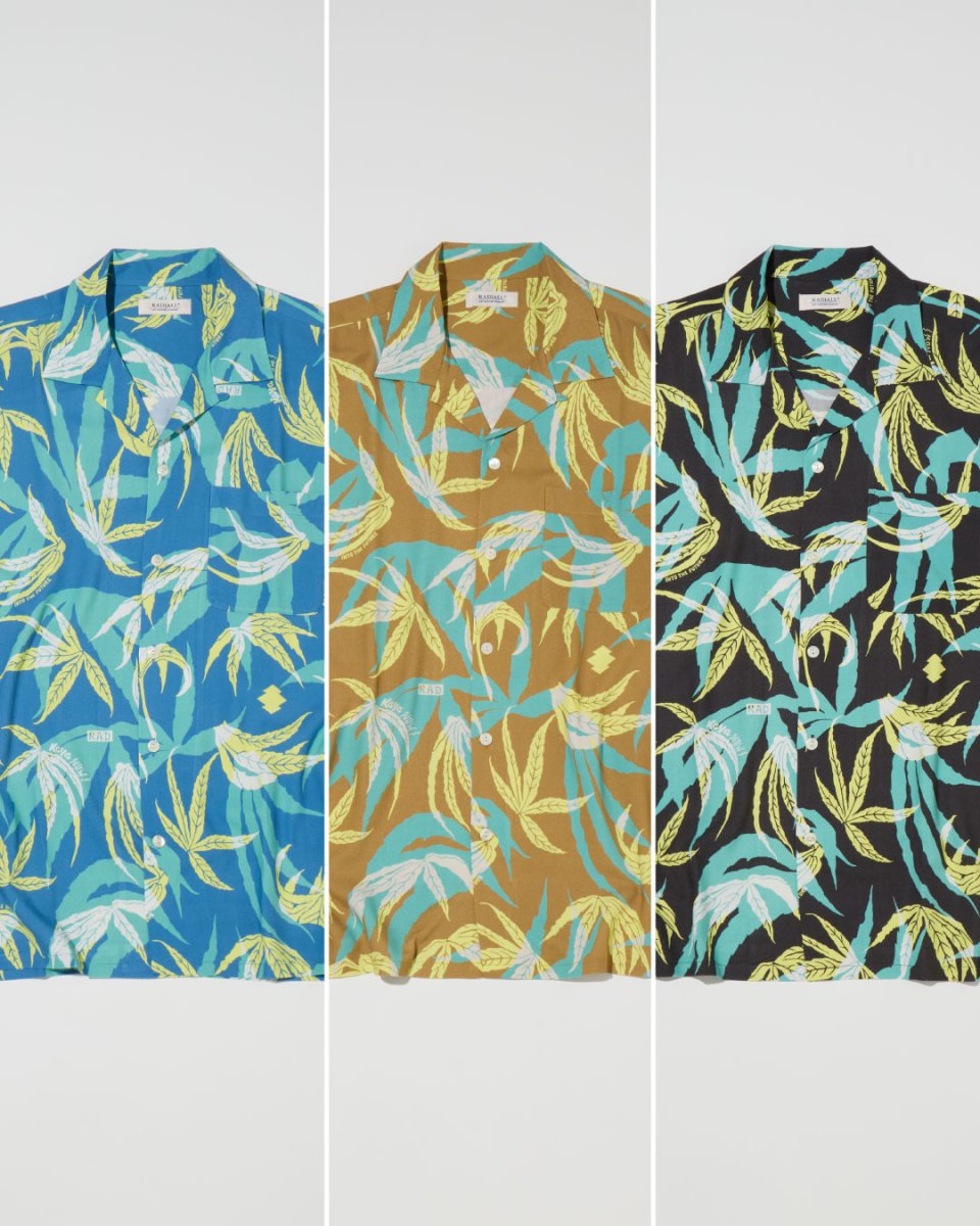 画像8: RADIALL  INTO THE FUTURE - OPEN COLLARED SHIRT S/S (8)