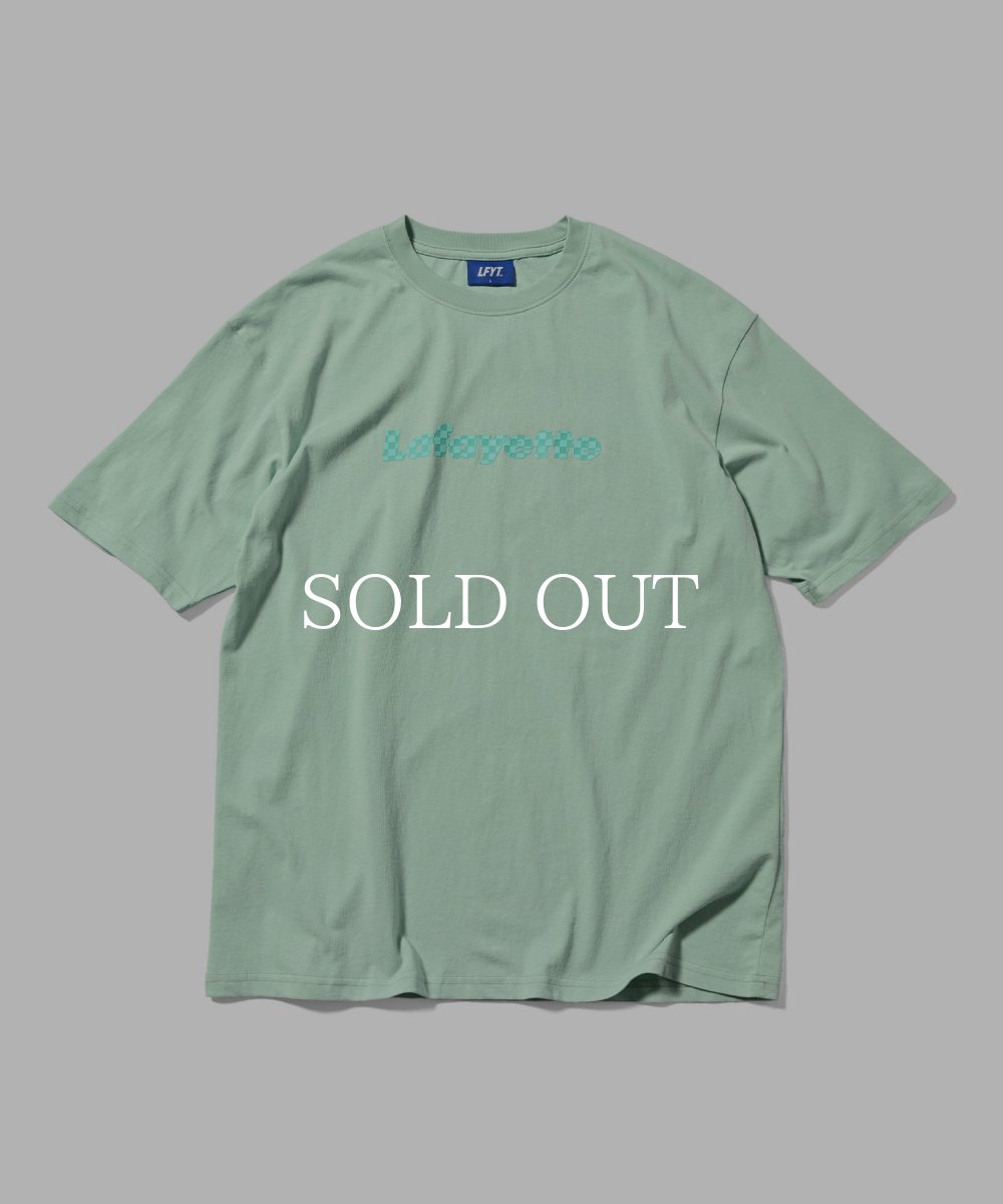 画像13: LFYT  Lafayette EMBOSS CHECKER LOGO TEE (13)
