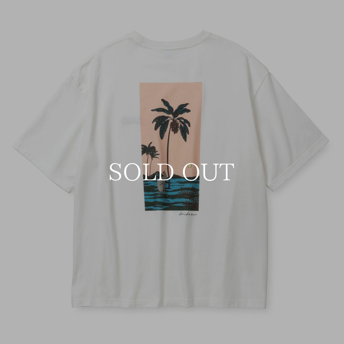 画像5: CALEE  × MIHO MURAKAMI DROP SHOULDER PRINT TEE (5)