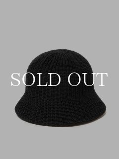 帽子 COOTIE PRODUCTIONS Knit Crusher Hat 25SS COOTIE PRODUCTIONS/Knit Crusher Hat（Black/Gray