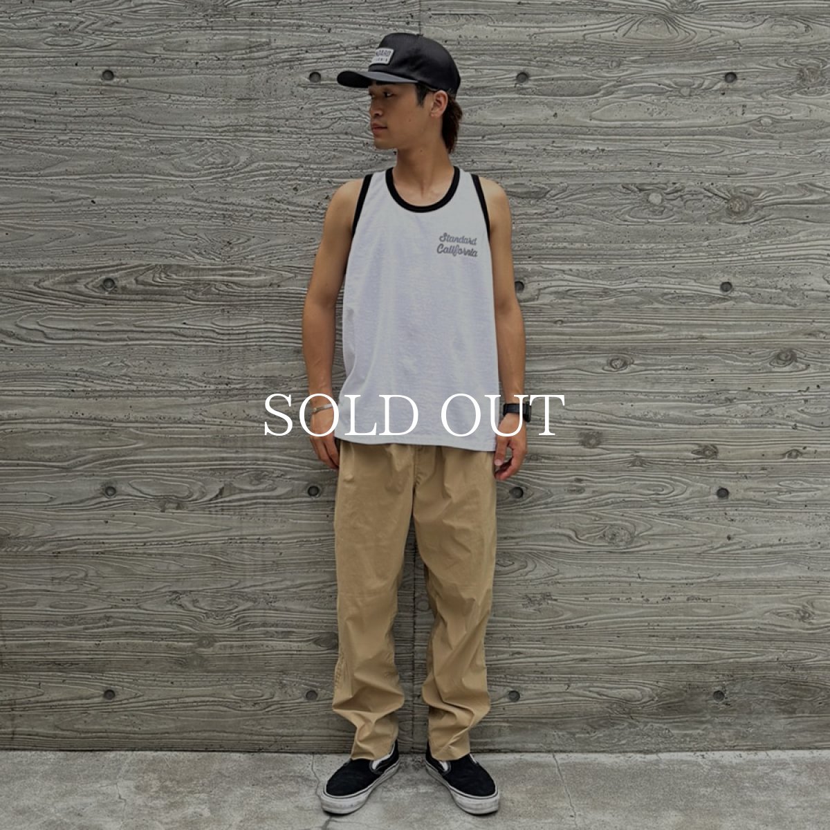 画像8: STANDARD CALIFORNIA  SD US Cotton Script Logo Ringer Tank (8)