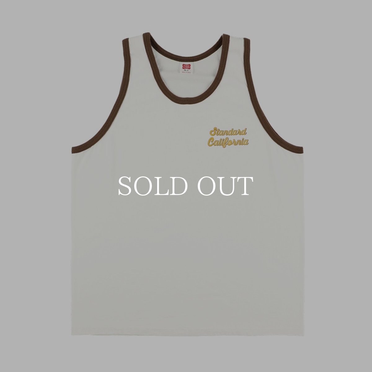 画像7: STANDARD CALIFORNIA  SD US Cotton Script Logo Ringer Tank (7)