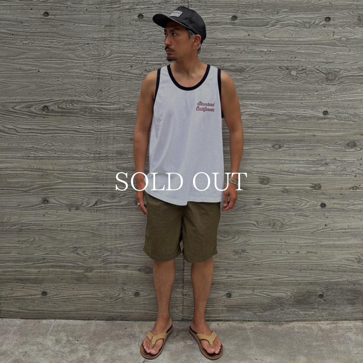 画像9: STANDARD CALIFORNIA  SD US Cotton Script Logo Ringer Tank (9)