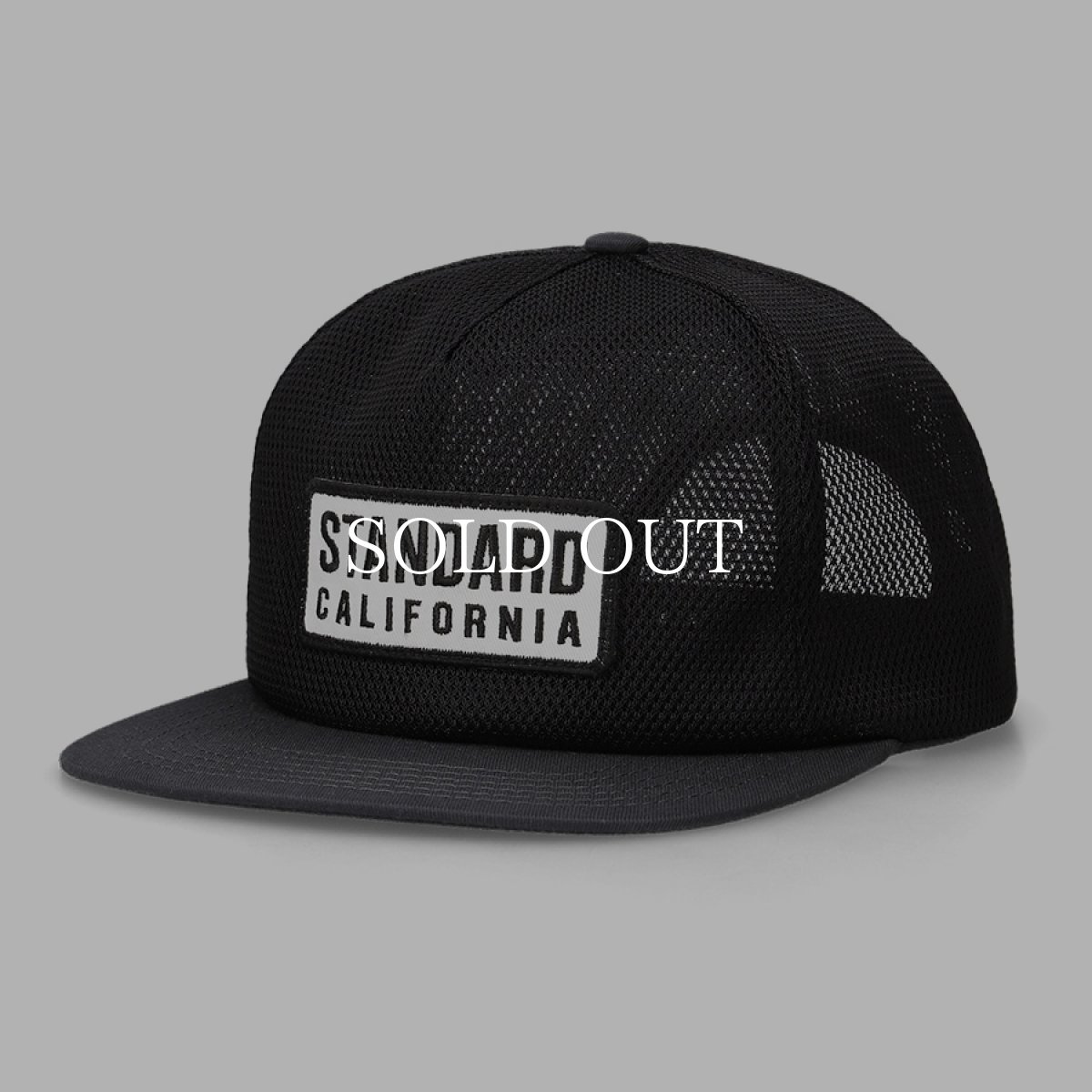 画像2: STANDARD CALIFORNIA  SD Box Logo Patch All Mesh Cap (2)