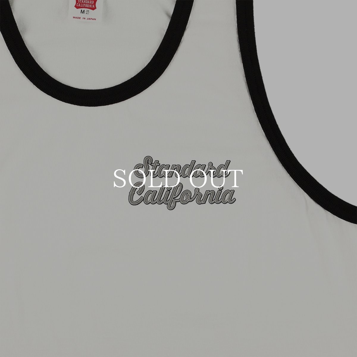 画像5: STANDARD CALIFORNIA  SD US Cotton Script Logo Ringer Tank (5)
