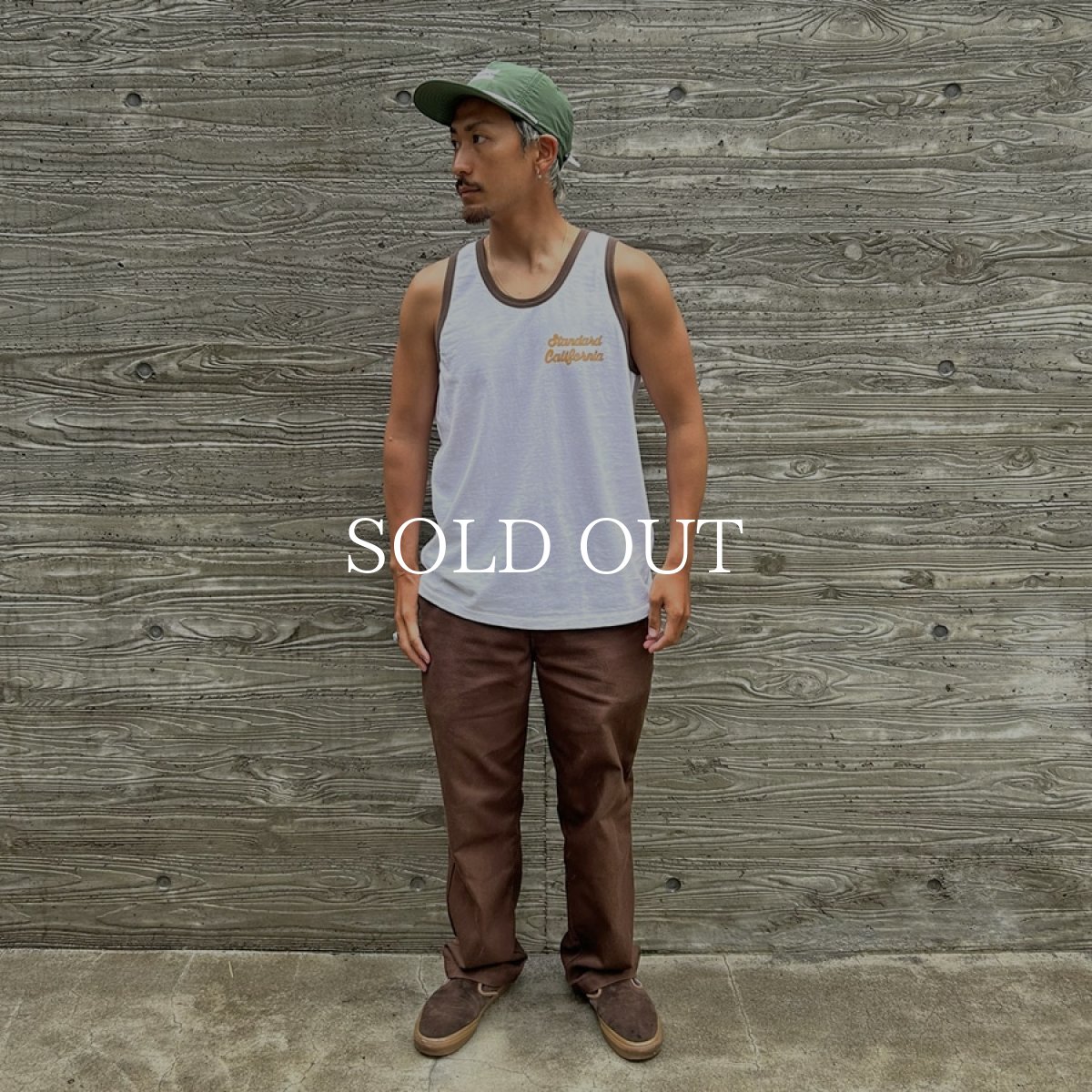 画像11: STANDARD CALIFORNIA  SD US Cotton Script Logo Ringer Tank (11)