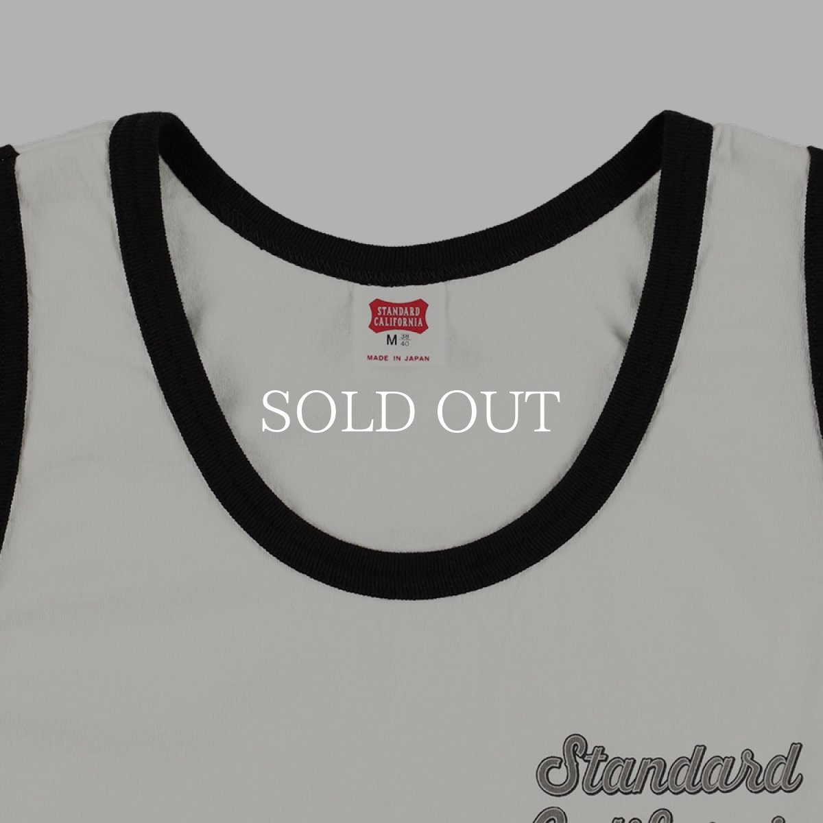 画像4: STANDARD CALIFORNIA  SD US Cotton Script Logo Ringer Tank (4)