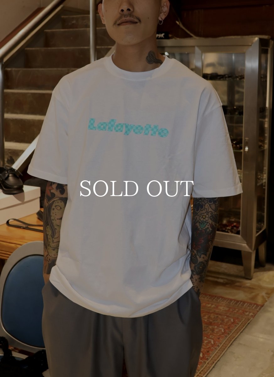 画像21: LFYT  Lafayette EMBOSS CHECKER LOGO TEE (21)