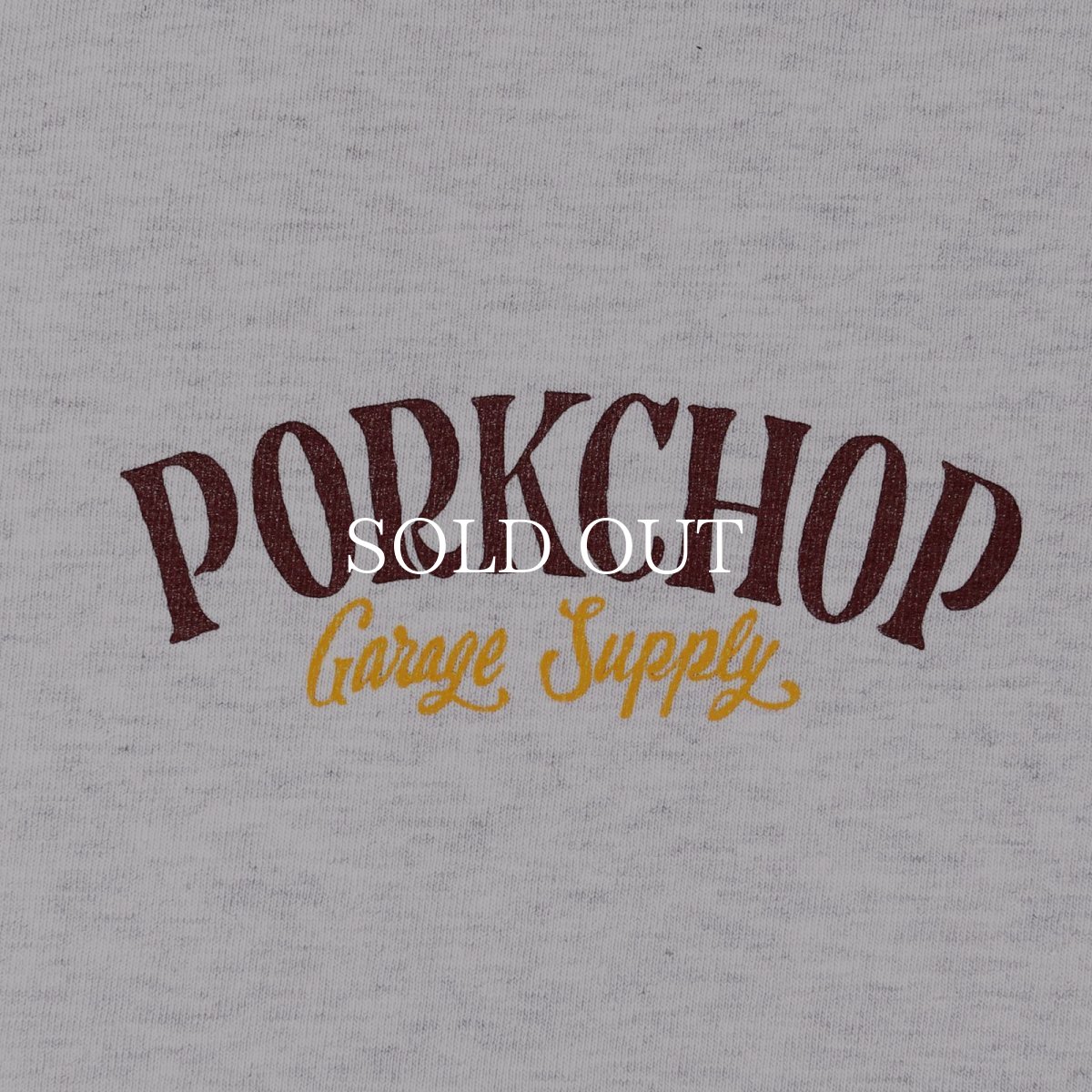 画像11: PORKCHOP GARAGE SUPPLY  PORK BACK TEE (11)