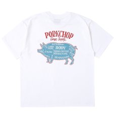 画像1: PORKCHOP GARAGE SUPPLY  PORK BACK TEE (1)