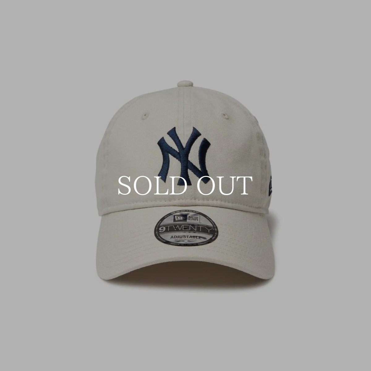 画像2: NEW ERA  9TWENTY Washed Duck ニューヨーク・ヤンキース クローム (2)