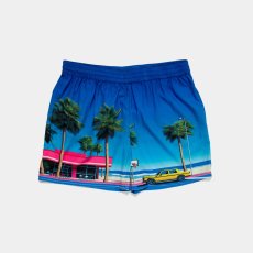 画像1: APPLEBUM  "Seaside Basketball Court” Swim Shorts (1)