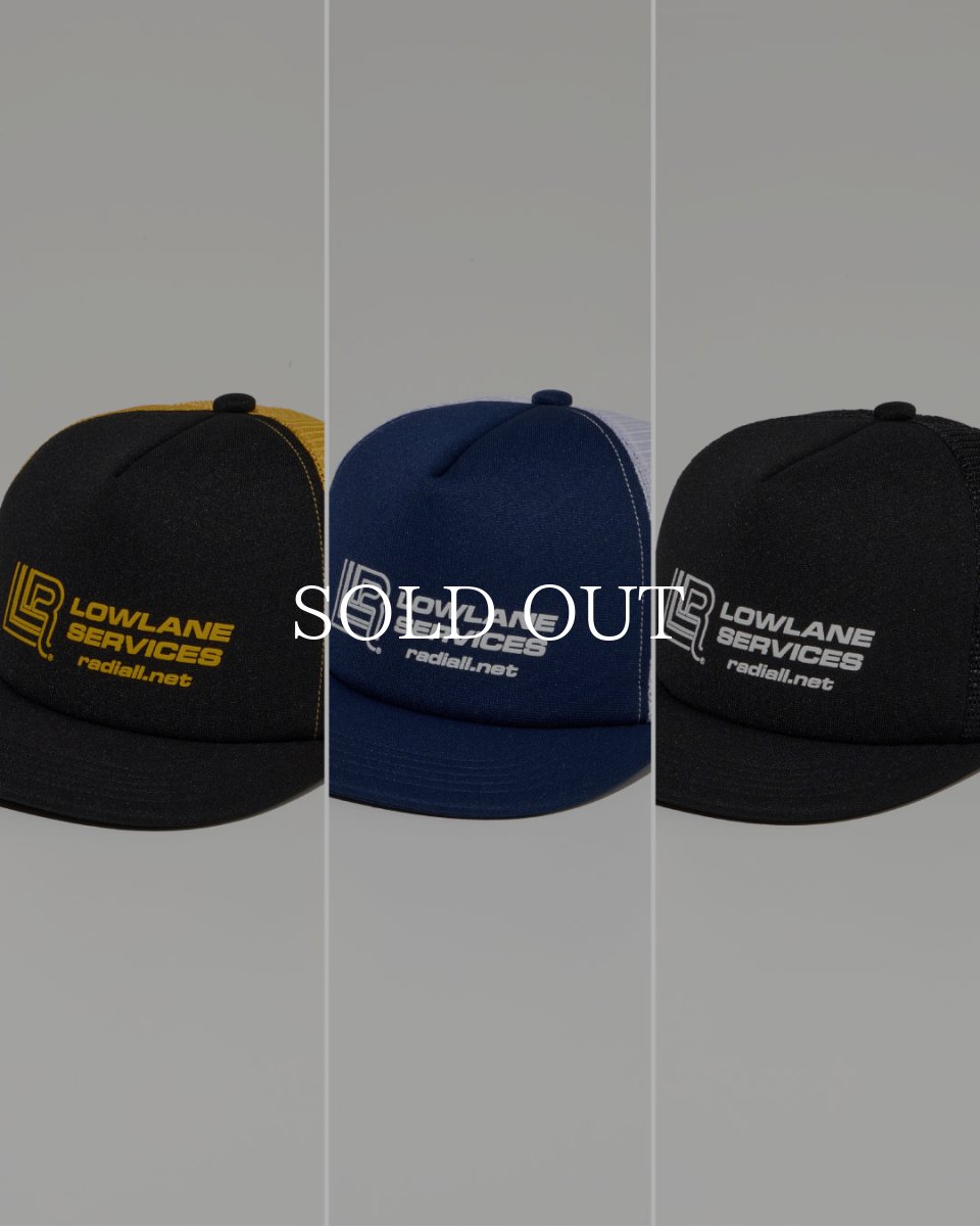 画像9: RADIALL   LOWLANE - TRUCKER MESH CAP (9)