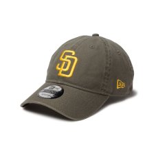 画像1: NEW ERA  9TWENTY Washed Duck サンディエゴ・パドレス モス (1)