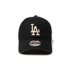 画像2: NEW ERA  9TWENTY Washed Duck ロサンゼルス・ドジャース ブラック (2)