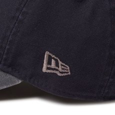 画像6: NEW ERA  9TWENTY Washed Duck ニューヨーク・ヤンキース ネイビー グラファイトバイザー (6)