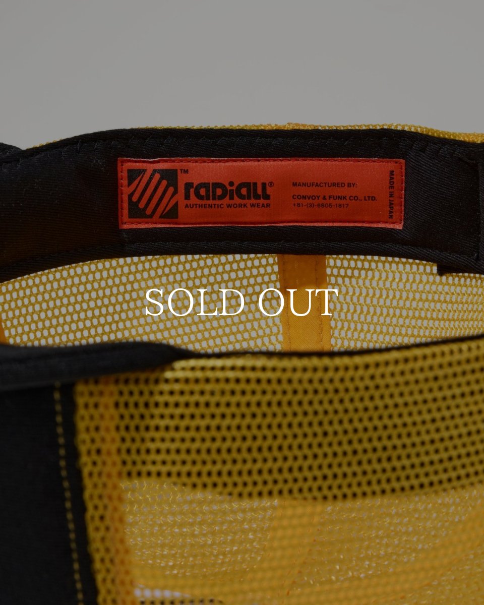 画像6: RADIALL   LOWLANE - TRUCKER MESH CAP (6)