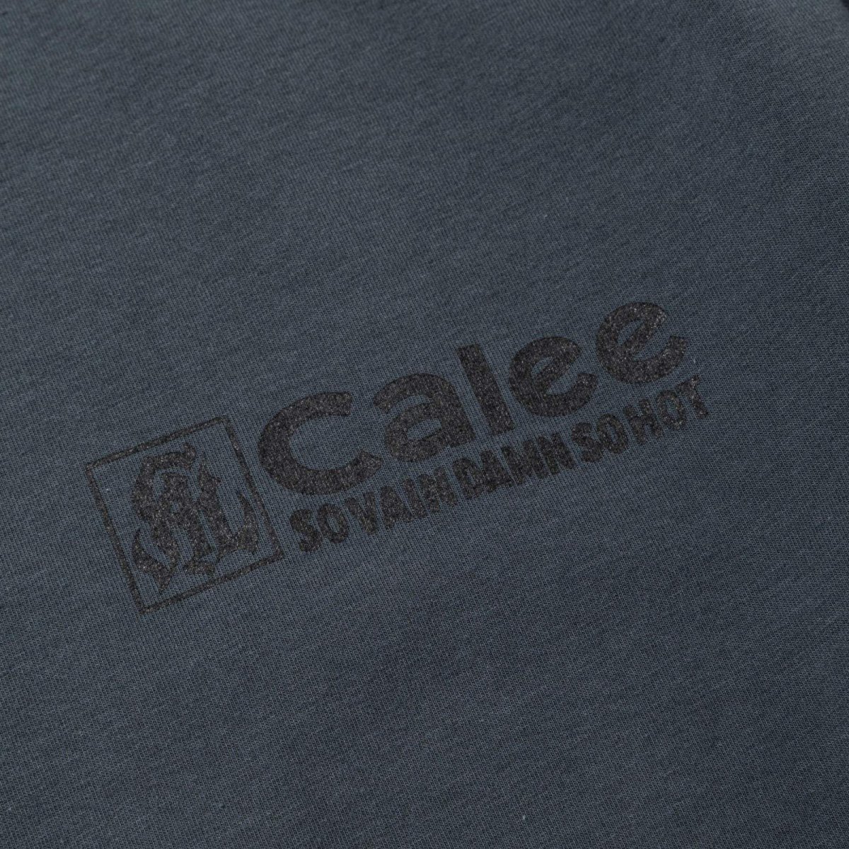 画像7: CALEE  STRETCH CAL NT LOGO TEE ＜NATURALLY PAINT DESIGN＞ (7)
