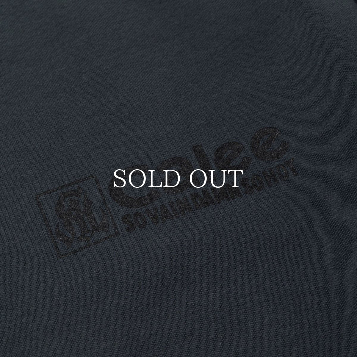 画像7: CALEE  STRETCH CAL NT LOGO TEE ＜NATURALLY PAINT DESIGN＞ (7)