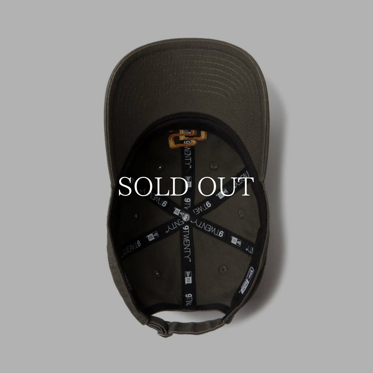 画像4: NEW ERA  9TWENTY Washed Duck サンディエゴ・パドレス モス (4)