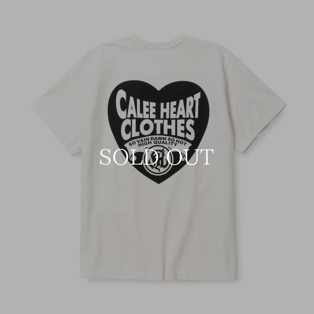 画像2: CALEE  BINDER NECK CALEE CLOTHING VINTAGE TEE (2)