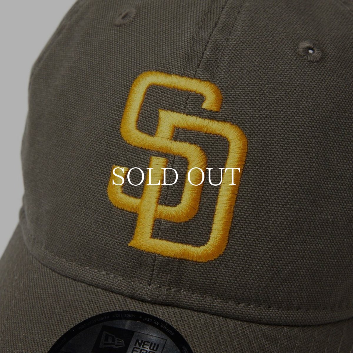 画像5: NEW ERA  9TWENTY Washed Duck サンディエゴ・パドレス モス (5)
