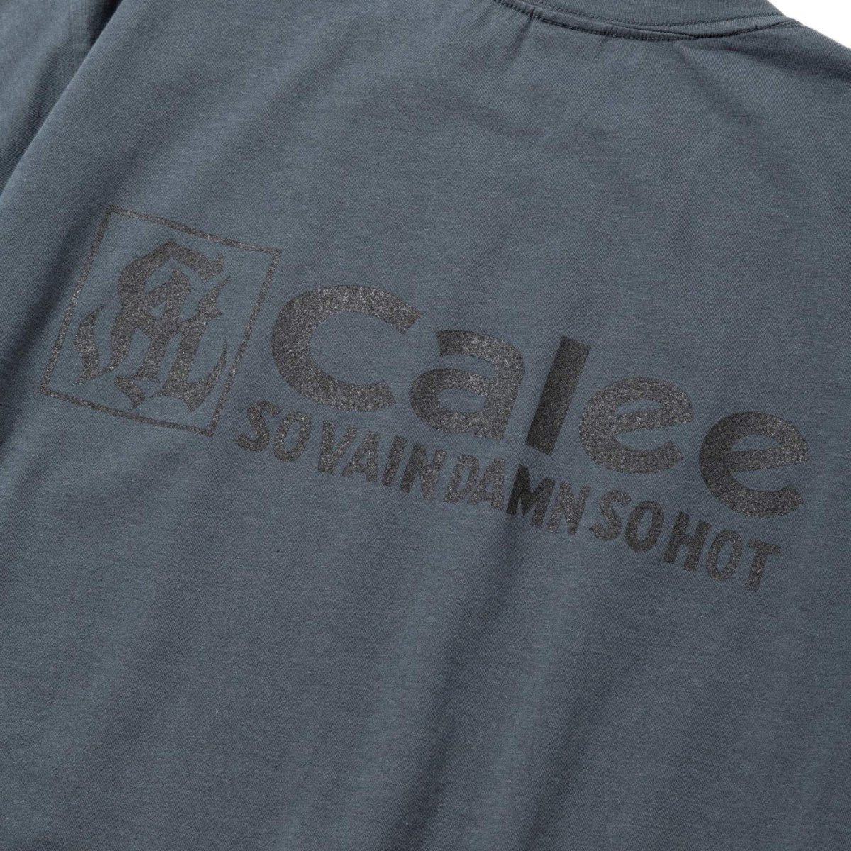 画像8: CALEE  STRETCH CAL NT LOGO TEE ＜NATURALLY PAINT DESIGN＞ (8)