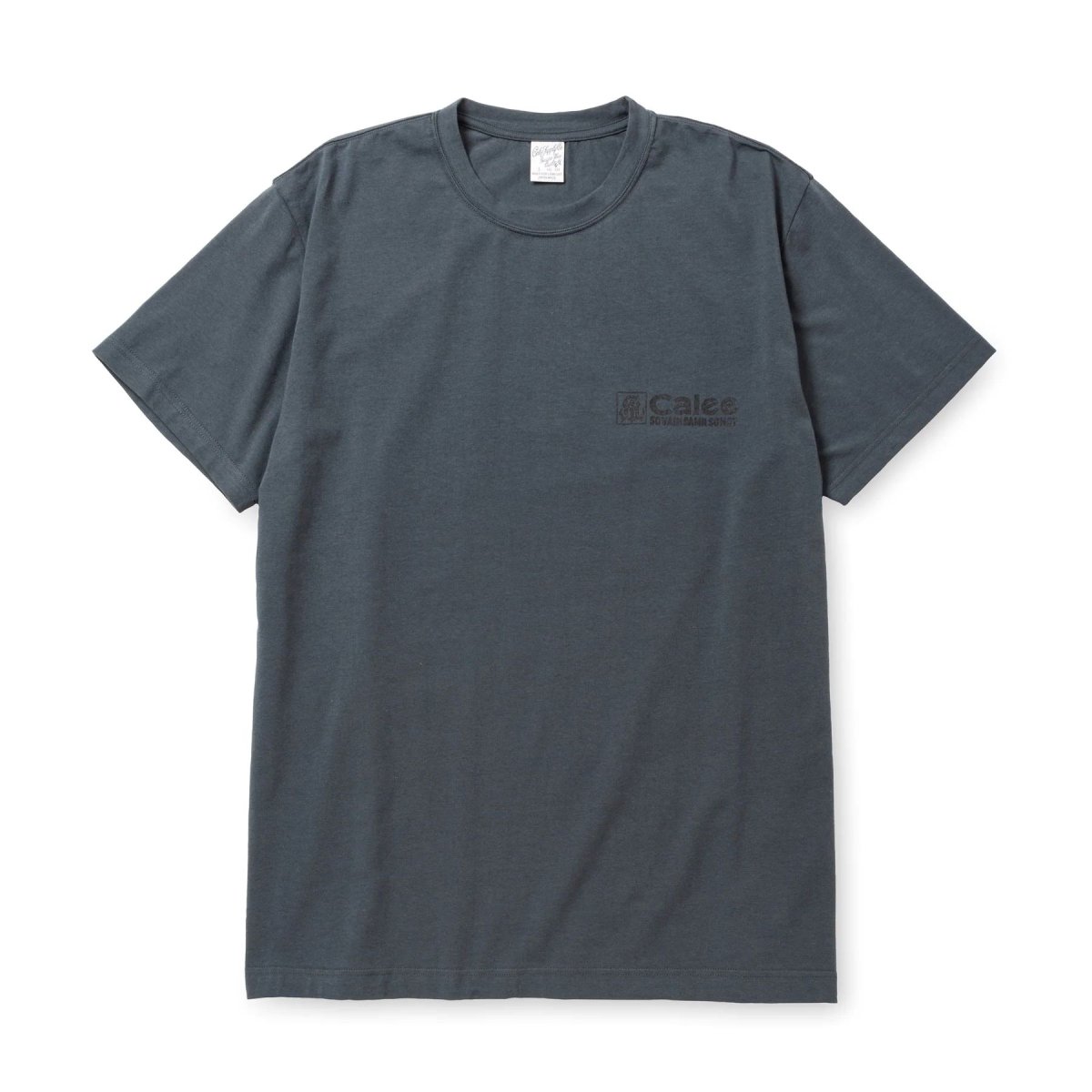 画像5: CALEE  STRETCH CAL NT LOGO TEE ＜NATURALLY PAINT DESIGN＞ (5)