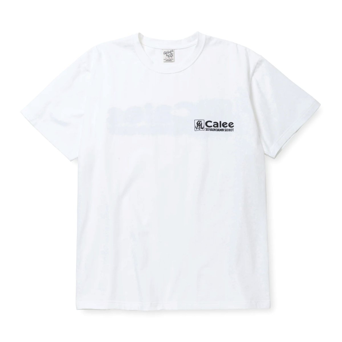 画像3: CALEE  STRETCH CAL NT LOGO TEE ＜NATURALLY PAINT DESIGN＞ (3)