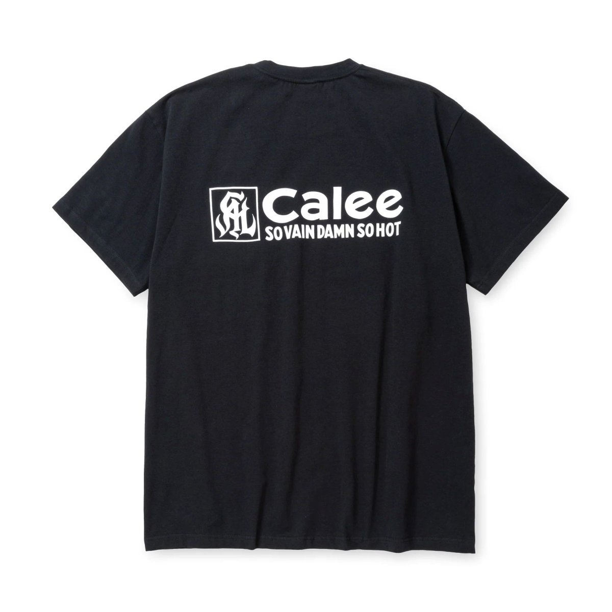 画像2: CALEE  STRETCH CAL NT LOGO TEE ＜NATURALLY PAINT DESIGN＞ (2)