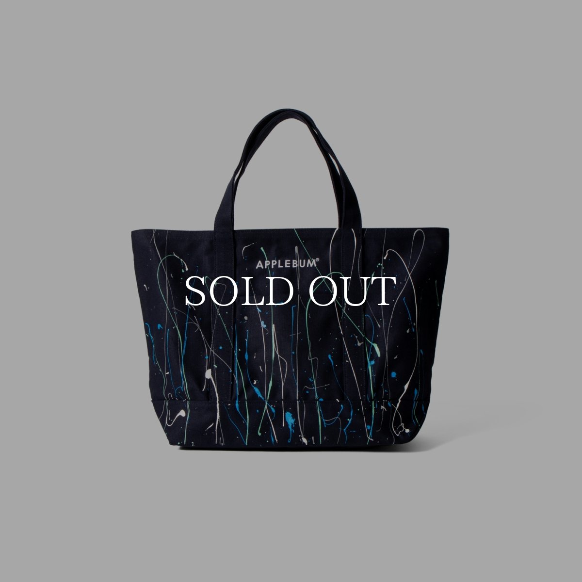 画像7: APPLEBUM  Paint Totebag [TiEDYE FREAK] (7)