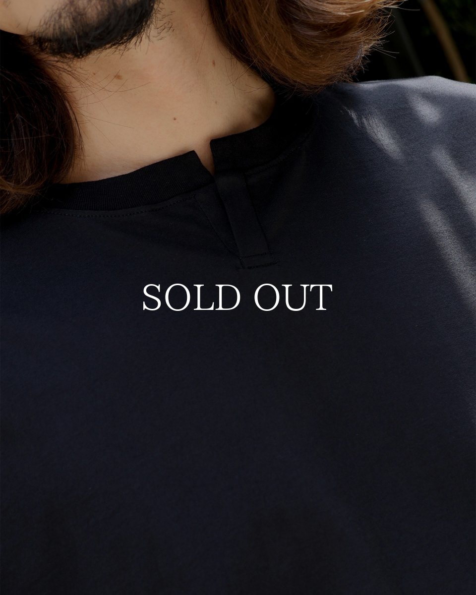 画像2: nonnative  CLERK S/S T-NECK TEE COTTON JERSEY (2)