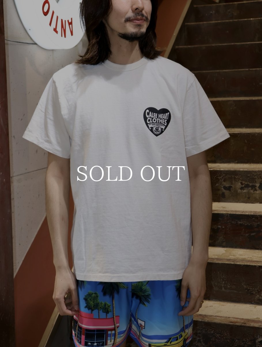 画像5: CALEE  BINDER NECK CALEE CLOTHING VINTAGE TEE (5)