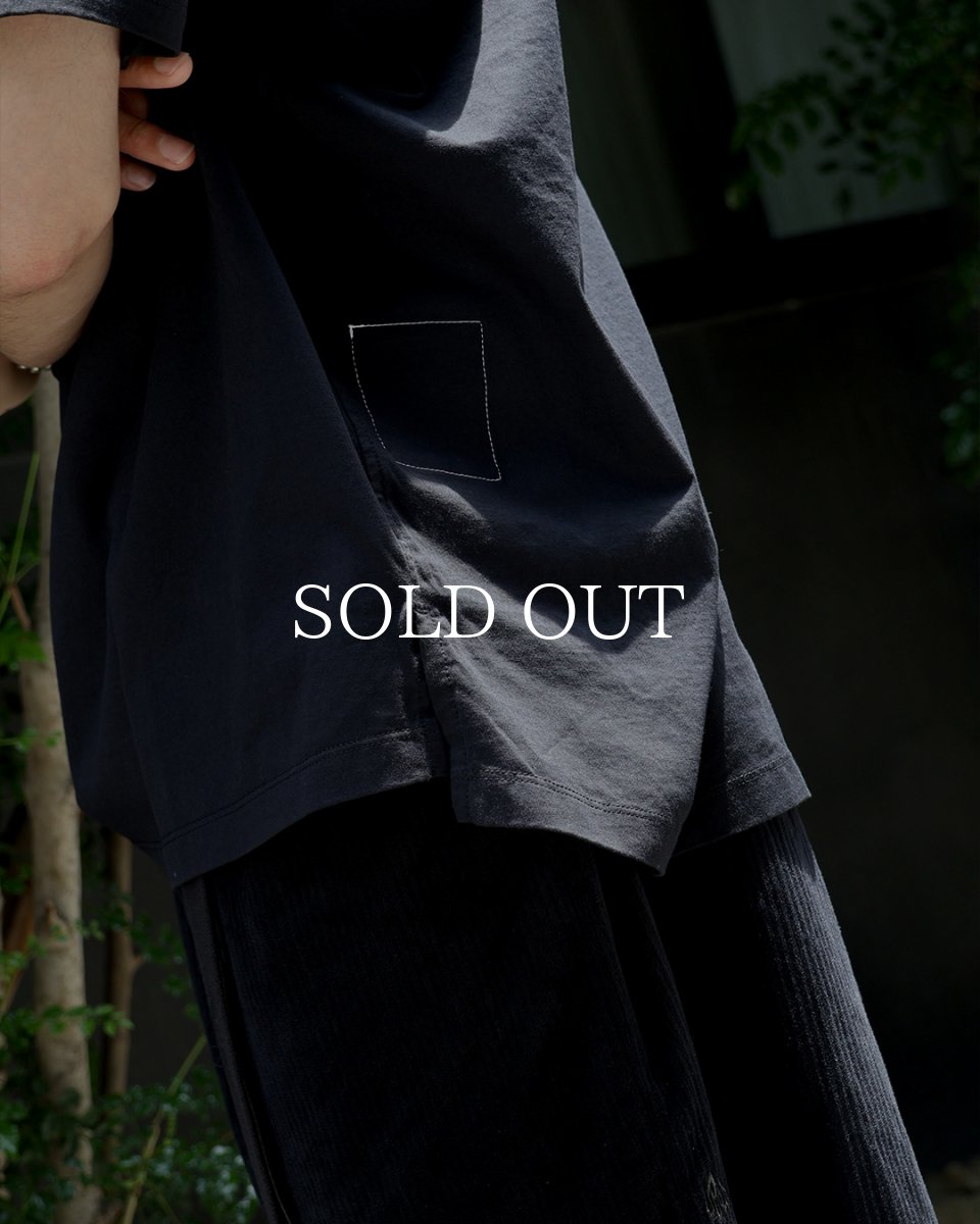 画像3: nonnative  CLERK S/S T-NECK TEE COTTON JERSEY (3)