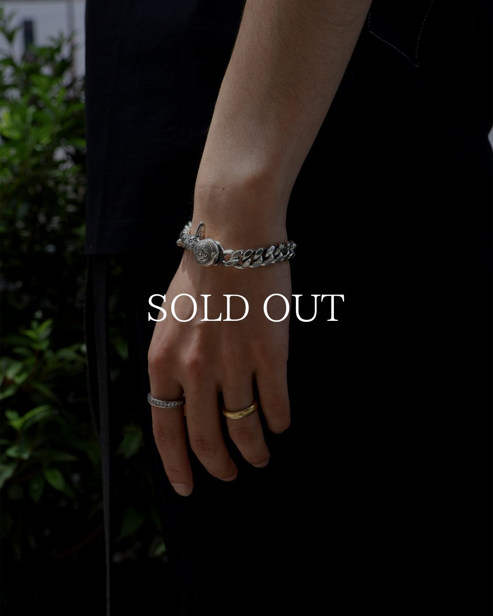 画像4: ANTIDOTE BUYERS CLUB   Engraved Classic Chain Bracelet (4)