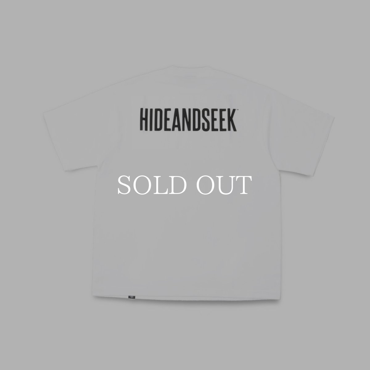 画像4: HideandSeek  HAS Logo S/S Tee (Back BigSilhouette) (4)