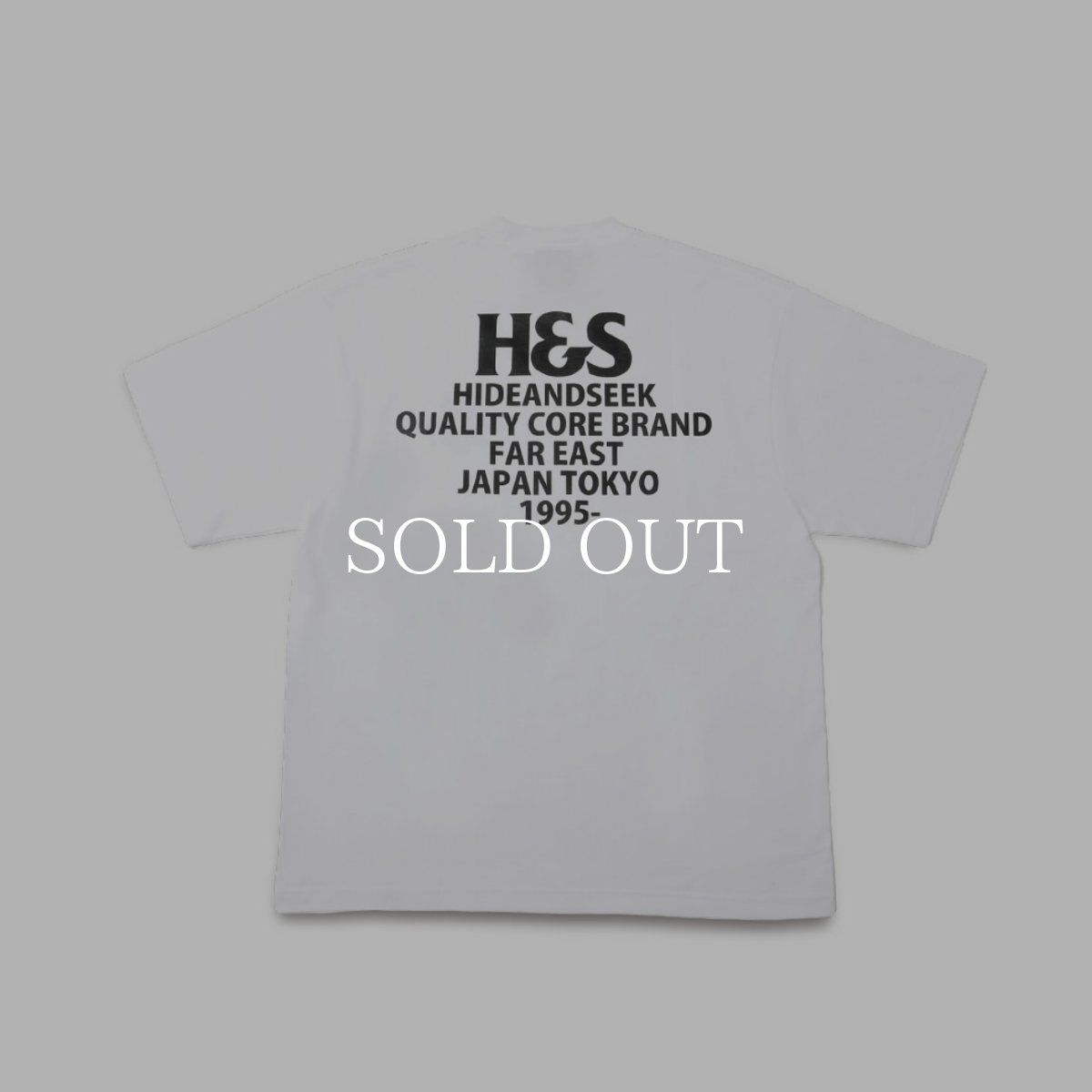 画像3: HideandSeek  HAS Logo S/S Tee (Back BigSilhouette) (3)